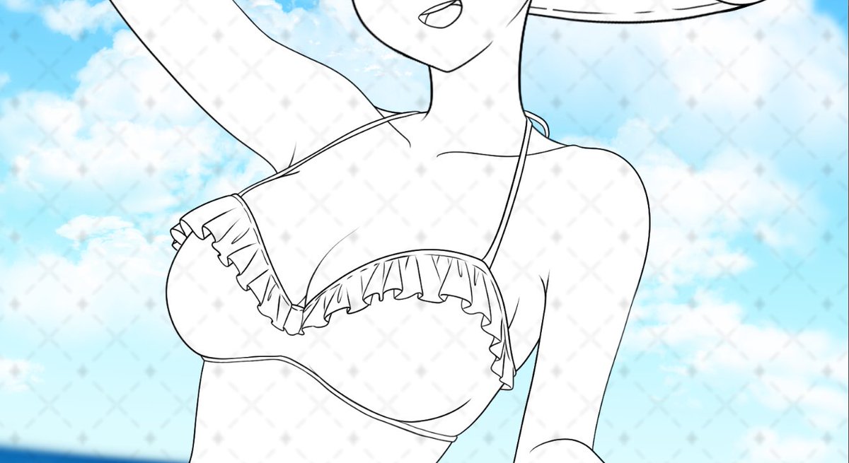 FuraRossArt's tweet photo. Sneak peek! ☀️✨
I'm working on a new summer YCH and hope to finish it by the weekend!
Would anyone be interested in this? 👀💜 https://t.co/3IBiDCS5HC