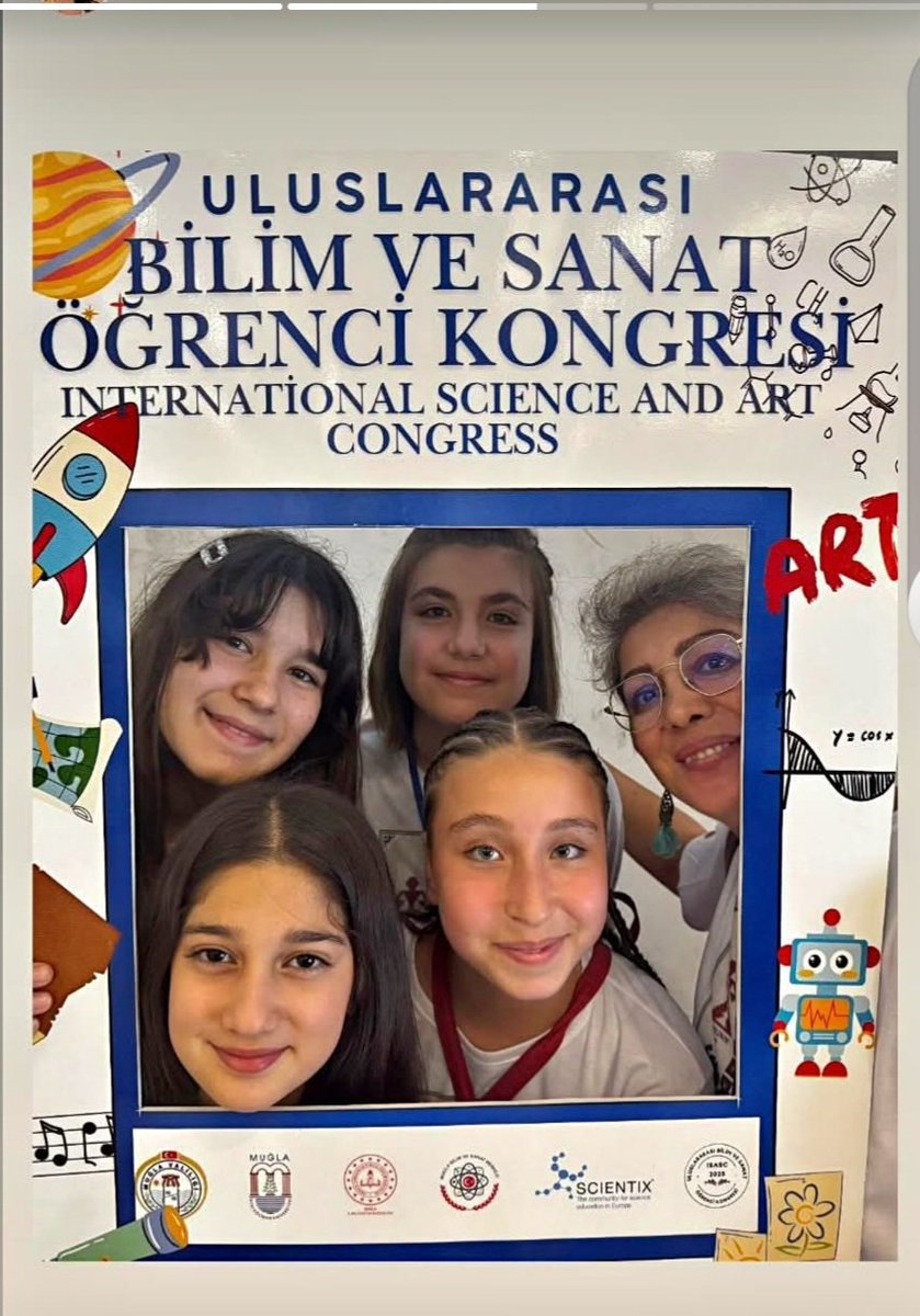 UBilsem's tweet photo. ISASC 2026 Uluslararası BİLİM VE SANAT Öğrenci Kongresinde bildiri sunan öğrencilerimizi ve danışmanlarımızı tebrik ederiz.
#ISASC2026
@BilsemMeb
@emre_caliskan
@denizlimem 
@TAKINOSMANYILD3
@MEMMerkezefendi 
@UBilsem https://t.co/kSGCyZWTvt