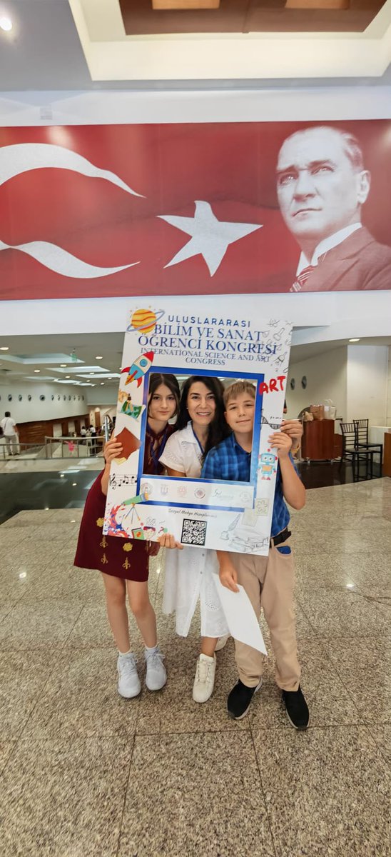 UBilsem's tweet photo. ISASC 2026 Uluslararası BİLİM VE SANAT Öğrenci Kongresinde bildiri sunan öğrencilerimizi ve danışmanlarımızı tebrik ederiz.
#ISASC2026
@BilsemMeb
@emre_caliskan
@denizlimem 
@TAKINOSMANYILD3
@MEMMerkezefendi 
@UBilsem https://t.co/kSGCyZWTvt