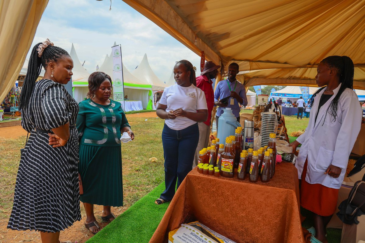 CURADOrg's tweet photo. We are live at Lubiri-Mengo for the CBS PEWOSA Expo 2026, where our #SAYEProject participants are showcasing market-ready products to customers and key stakeholders.
The Expo runs 8–14 June 2026, offering market access, visibility, and business linkages. #CBSPewosaExpo2026 #Curad https://t.co/JkdqvhLThq