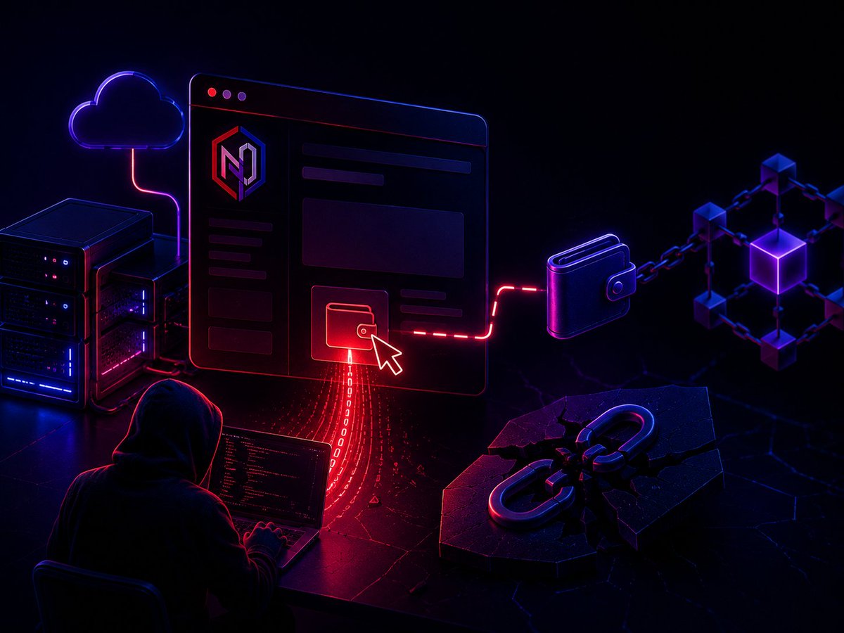 Notcrypt_0x's tweet photo. 3/9 "But it's web3, it's decentralized, it's safe!"
No. Stop.

Your wallet connects through a WEBSITE. Websites run on normal web2 stuff: hosting, domains, code libraries.

Hack the website = no need to hack the blockchain. https://t.co/5WjvTfJQ46
