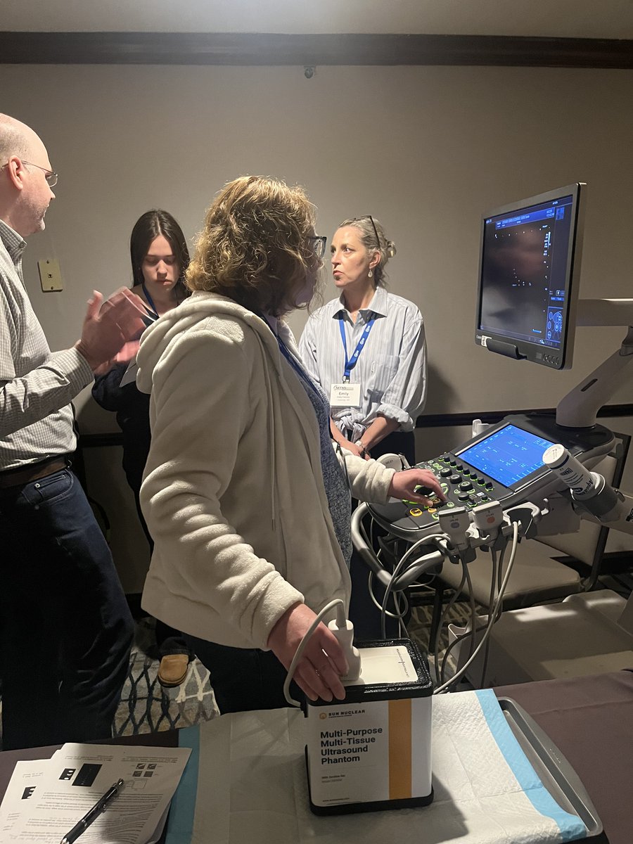 MTMIRadiates's tweet photo. Thank you to all of the attendees, faculty, staff, and vendors who made our Hands-On Ultrasound Physics Workshop a success! It was great connecting with participants both in-person and online.
 
View upcoming programs for medical physicists today: https://t.co/GInkniLzzK https://t.co/5TmrXcMia1