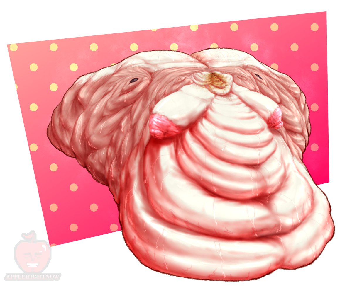 AppleRightNow's tweet photo. ISOLATED FULLBODY PIECES (in order: clean, lactation, slob, lactation + slob) https://t.co/JrcMYZQO9R