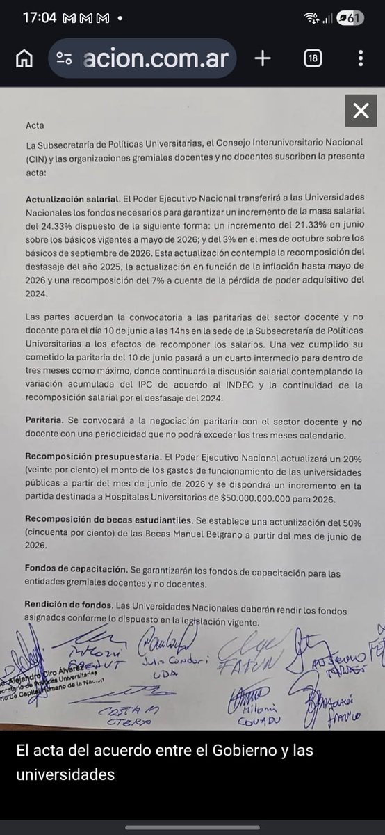 JuanMaEastwood's tweet photo. Es una capitulación de tal magnitud que hasta el gobierno les metió un " van a tener que rendir la guita cómo corresponde". https://t.co/kCO2H6wimq