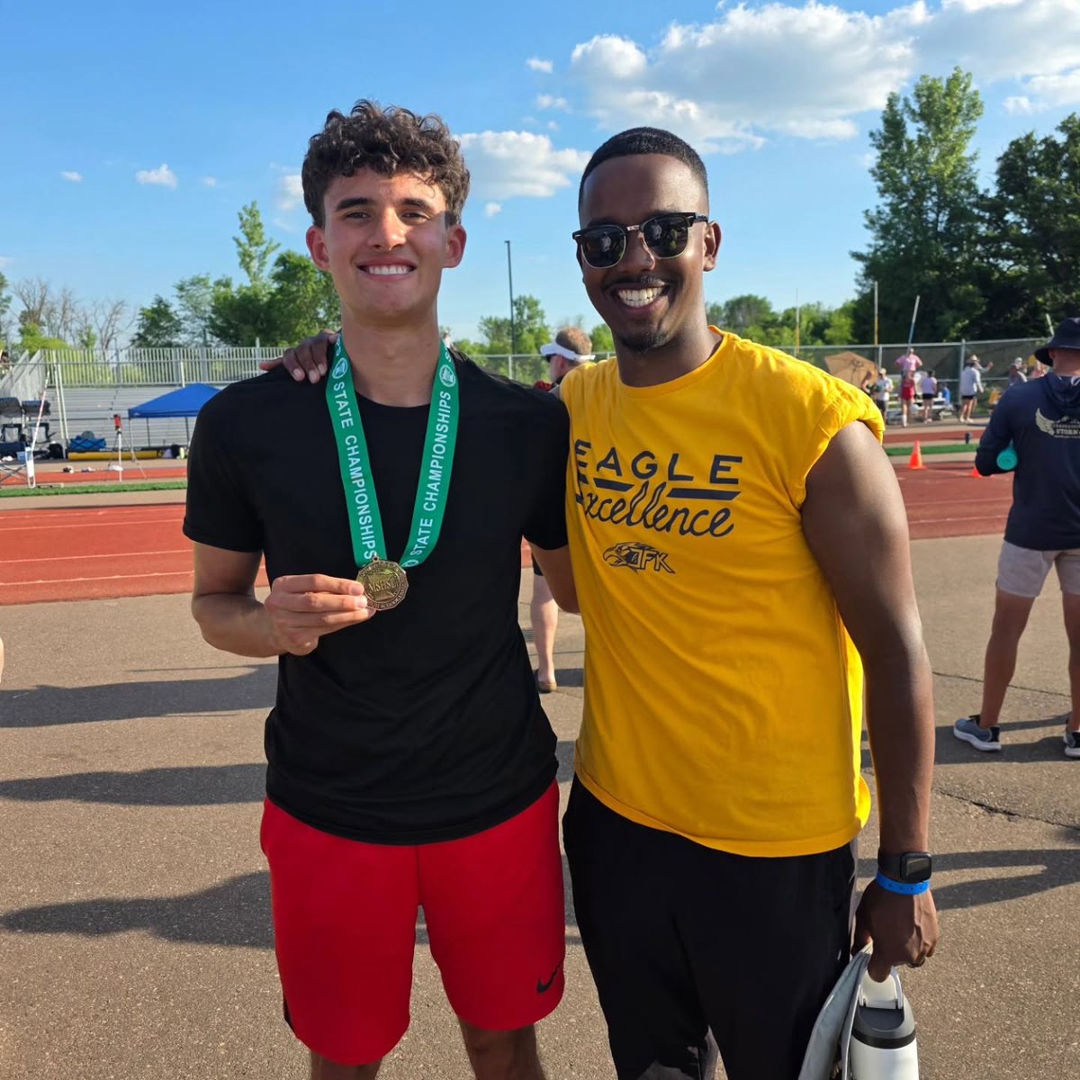 bps271's tweet photo. 👟 Multiple Bloomington high school track and field athletes made their mark on this season, including the state’s newest shot put champion who broke a nearly 50-year-old school record, and a sprinter who broke a school record… three times! Read more at https://t.co/x3Bx05lHcA https://t.co/fYPzHLgbHk