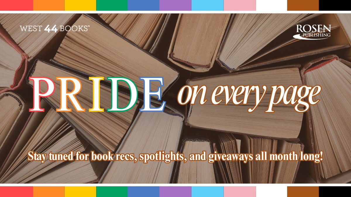 West44Books's tweet photo. Happy Pride! 🌈🏳️‍⚧️

We're proud to publish LGBTQIA+ stories that reflect many identities and experiences—because everyone deserves to see themselves in the stories they read. 📚✨

Pride Collection ➡️ https://t.co/gopjVs2Dpp https://t.co/dNhUdxftKA