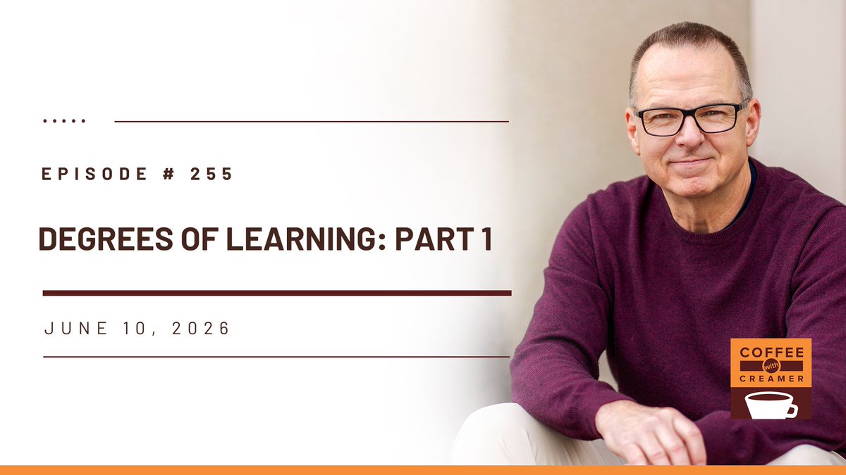barrycreamer's tweet photo. #255 Degrees of Learning: Part 1
Higher ed and the examined life

https://t.co/w3AItvYOX9 https://t.co/iH0WfAzlZH