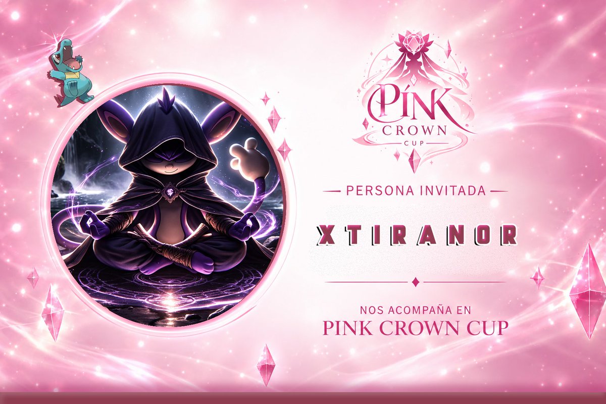Srtaa13_'s tweet photo. 28.º participante: @canelator25 🎮

Nuevo en el mundillo, pero con muchas ganas de darse a conocer.

La Pink Crown Cup le brinda la oportunidad perfecta para destacar y crear contenido.

Además, no estará solo. Junto a su coach y amigo @LightTato, llega dispuesto a tryhardear 👑 https://t.co/k01pqLYt3G