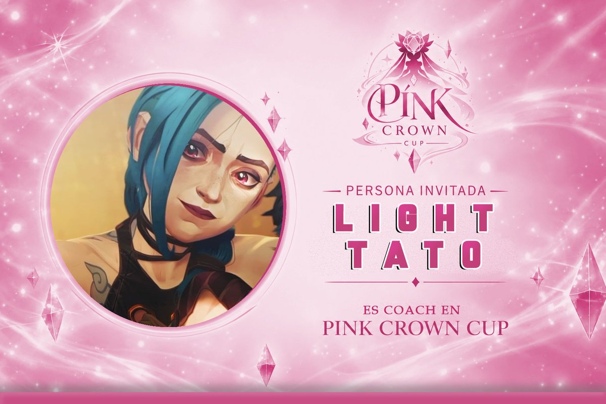 Srtaa13_'s tweet photo. 28.º participante: @canelator25 🎮

Nuevo en el mundillo, pero con muchas ganas de darse a conocer.

La Pink Crown Cup le brinda la oportunidad perfecta para destacar y crear contenido.

Además, no estará solo. Junto a su coach y amigo @LightTato, llega dispuesto a tryhardear 👑 https://t.co/k01pqLYt3G