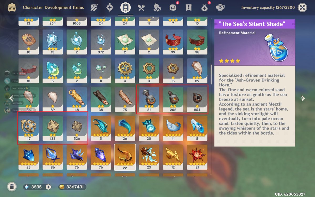 qiqipilot's tweet photo. Proof 21! Explored nod krai pt 2 and temple of space to 100% and also farmed local specialties+mob mats for columbinapilot https://t.co/gRJPWuHWpz