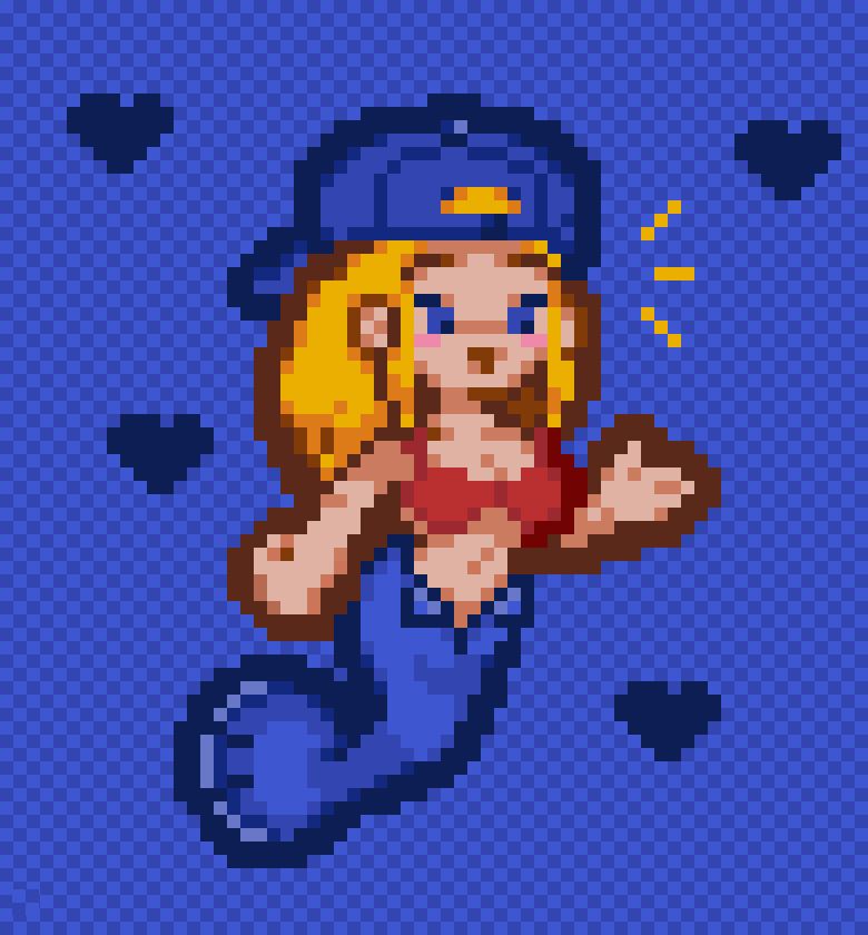 chiptroid's tweet photo. Somehow I've missed the MerMay drawing challenge every year -at least I'm consistent!
#pixelart https://t.co/0lnAMVxeB4
