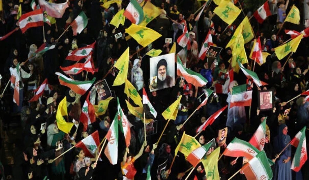 MOSSADil's tweet photo. HEZBOLLAH AND HOUTHI TERROR CELEBRATIONS

Hundreds rallied in Hezbollah terrorists’ stronghold of Dahiyeh in Beirut and in Houthi terrorists-held Sanaa, Yemen, waving Iranian and Hezbollah flags and voicing support for Iran and its regional allies.

The demonstrations come as Israel continues strikes against Hezbollah terrorists in Lebanon and amid the ongoing U.S.-Israel conflict with Iran.