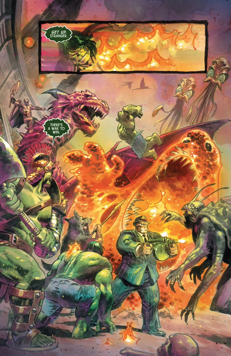 Adriniga's tweet photo. El arte de Nic Klein en The Infernal Hulk es sublime https://t.co/tZcd4EsiJR