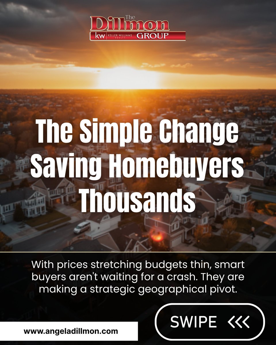ADillmon's tweet photo. 61% of buyers are doing ONE thing differently to unlock homeownership in this market. And no, it doesn’t involve waiting for interest rates to drop. 🗺️🏠

Swipe to see the simple shift that changes everything for your budget. ➡️

#TheDillmonGroup #StLouisHousing #SmartInvesting https://t.co/X30X601feD