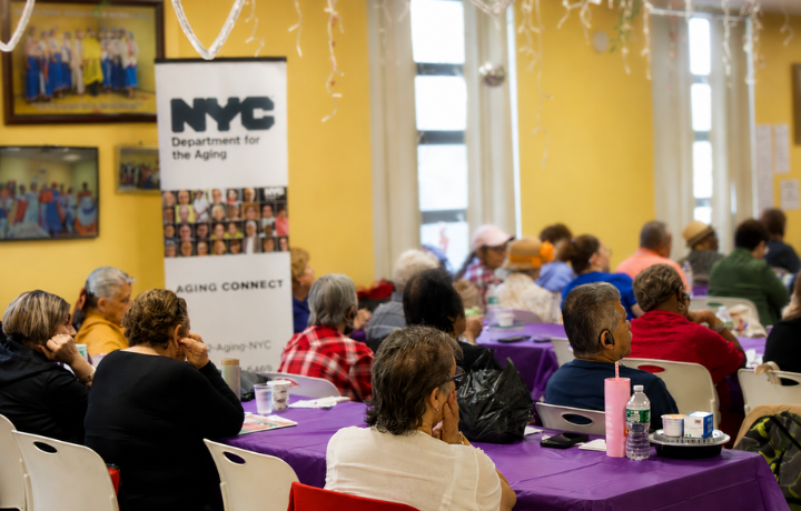 NYCAgingCommr's tweet photo. Commissioner Dr. Lisa Scott-McKenzie joined community members at a World Elder Abuse Awareness Day event hosted by NYC Aging and Popular Bank, raising awareness about financial elder abuse and deed theft prevention 💜🤝
#WEAAD #EndElderAbuse #NYCAging https://t.co/6k68mAdtsS