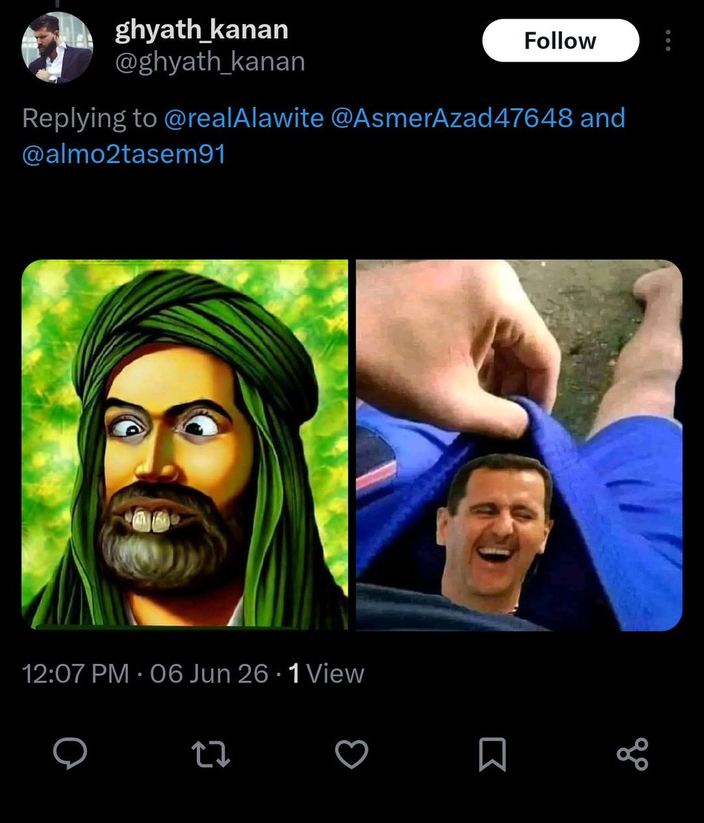 realAlawite's tweet photo. اي الصراحة بمثل و بدون مجاملة شوف السنة كل عمرن عمواقع التواصل الاجتماعي بسبونا بعرضنا و شرفنا و بسبو مقاماتنا و اوليائنا و بسبو الأئمة ان تم استفزازن بالشكل الصحيح و بدون خجل ، ما شفنا هالسؤال منكن طيلة هديك الايام و لا شفناكن عم تحاربوهن و تبلغو عليهن ليش؟ ليش بس نحنا نحكي غلط؟ https://t.co/SU7BbvxPzn