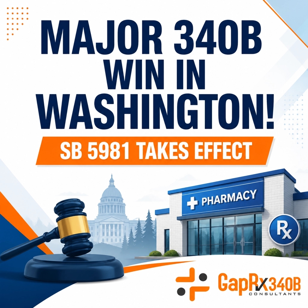 gaprx340b's tweet photo. Huge win for WA! 🚨 A federal judge just allowed SB 5981 to take effect, protecting contract pharmacy access and banning manufacturer data-sharing ultimatums. This is a massive victory for covered entities! 🏥🙌

#ValueCHCs #340B #FQHC #ContractPharmacy https://t.co/O3iSWnZoCt