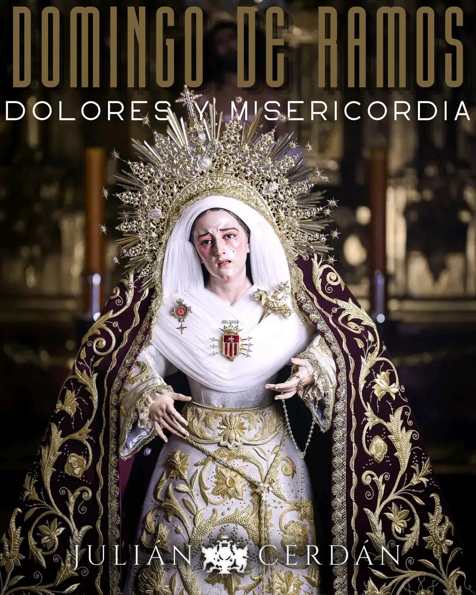 BMjulianCerdan's tweet photo. 🔴 𝐍𝐎𝐓𝐈𝐂𝐈𝐀

En la tarde de hoy hemos llegado a un acuerdo para acompañar a partir de 2027 al palio de María Santísima de los Dolores y Misericordia, de la @Jesus_Despojado , el Domingo de Ramos en la capital hispalense.

Agradecemos a su Hermano Mayor y junta de gobierno la confianza depositada en nuestra entidad.

#SuenaJuliánCerdán