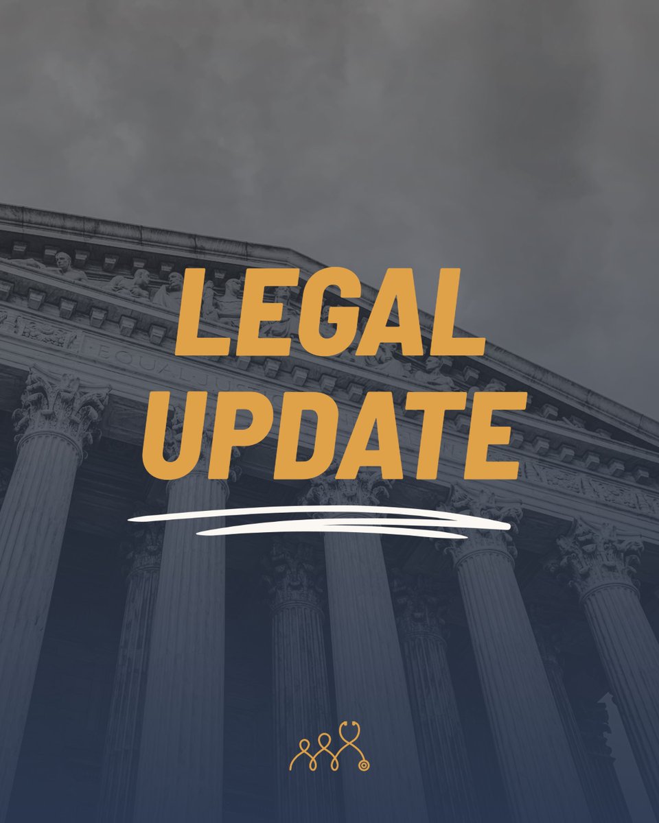 donoharm's tweet photo. Momentum is building for the Supreme Court to take up our recent petition in Khatibi & Do No Harm v. Hawkins.

Across the country, others have joined Do No Harm in raising the same concern: California’s sweeping efforts to control speech and mandate specified "implicit bias" training in private medical education crosses a constitutional line. 

Our case has received a number of amicus briefs filed in support, including a brief joined by 14 states and Arizona legislative leaders.

We hope this important First Amendment issue and the endorsements received draw the Court’s attention!