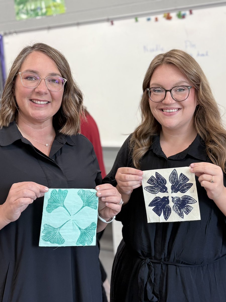 LSextonTeaches's tweet photo. Loved learning about print making today! 

@kedc_epic @DrJWEvansJr @KingWendy_m @KyWriteRight @kedc_epic  #KEDCgrants https://t.co/KisOOwYYxZ