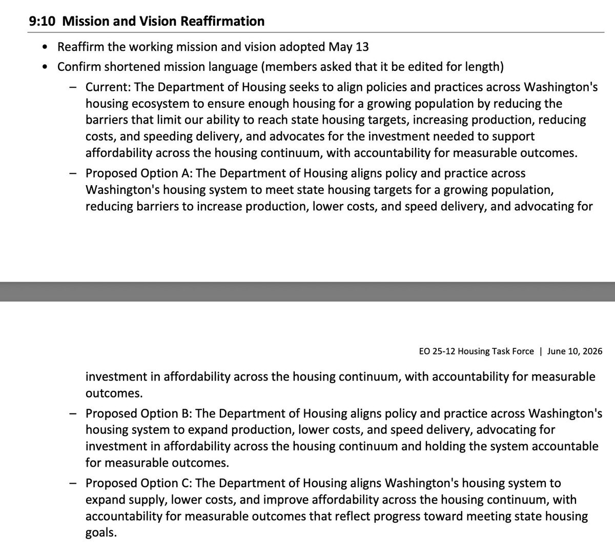 michellezenner's tweet photo. This months #HousingTaskForceWA mtg aimed to reaffirm its "VISION"
Unfortunately, this is the 35th year of honorable mentions of "homelessness"
#wagov #waleg #housing #homeless
#ridiculous #criminalnegligence https://t.co/0ZJ39o7duO