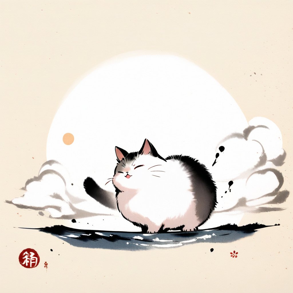 SUtanokami's tweet photo. 🦊「水辺は涼しいニャ」 https://t.co/CigrytsNdb