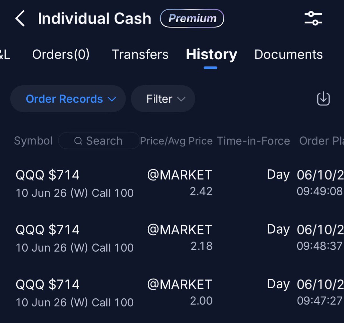 KappaCalls's tweet photo. WEEK SO FAR ! Simple 20% a day , no BS be real …. $SPY $QQQ $TSLA https://t.co/XQdhfXwYDd