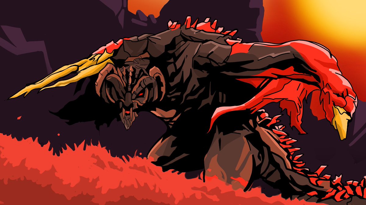 SkyBlueBrad1's tweet photo. "BAAAYYYLLLEEEE!!!" ✍️🔥 #EldenRing #EldenRingMovie #Fromsoftware #art https://t.co/ZZEduBiKsp