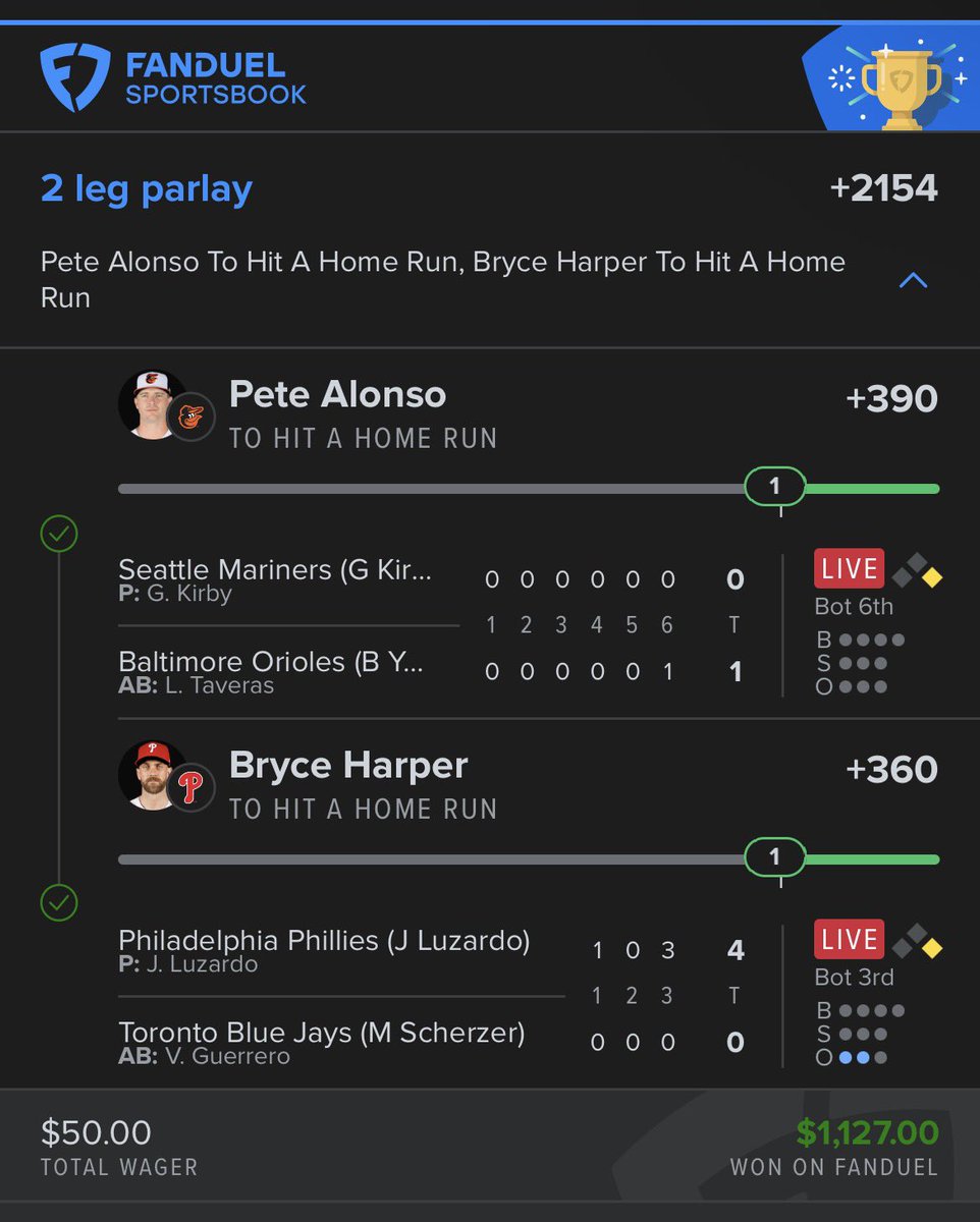 RollUpLiveLife's tweet photo. @triilpill @MLBHR We cashing together brother! https://t.co/sR0yhESQrA
