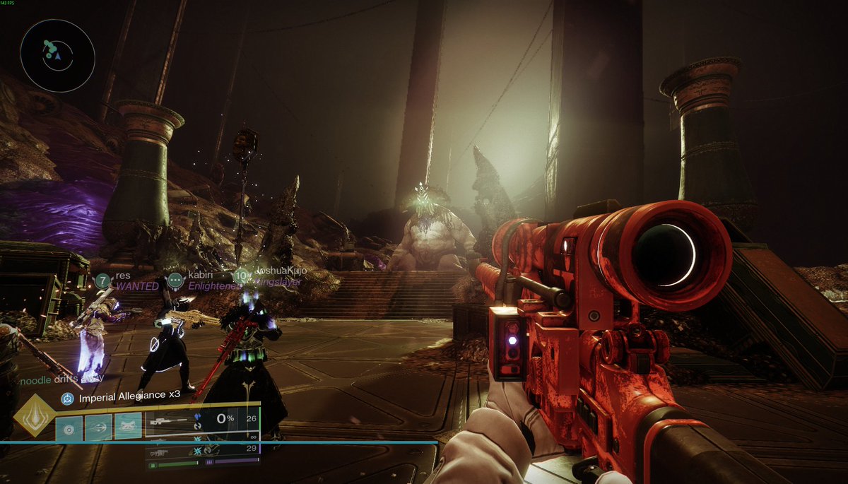 TrioFlawlessVog's tweet photo. fuck man why does this game have to die before they can actually fully bring these raids back https://t.co/H6RR1lJGIV