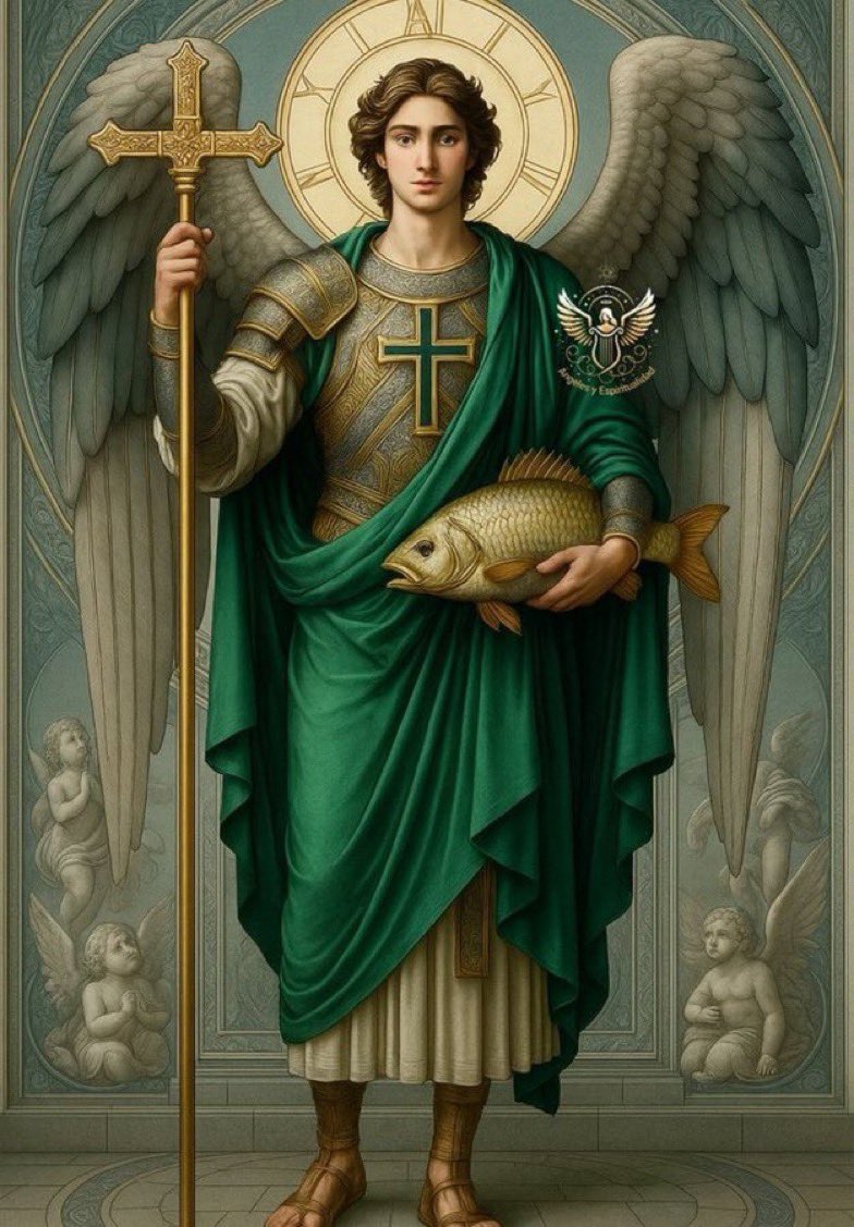 Mothermary0012's tweet photo. St. Raphael, Guardian of Health, Protect Us https://t.co/Ld7d3rmR6G