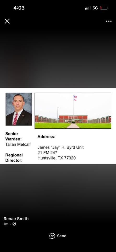 BlackVanguard7's tweet photo. Wow !!!! Tallan Metcalf is related to the Metcalf family and is a Senior Warden with the Texas Department of Criminal Justice a  mistrial needs to happen immediately. This was definitely, a setup from the beginning. Let's make this post go viral!!! https://t.co/lXApd5R9qV