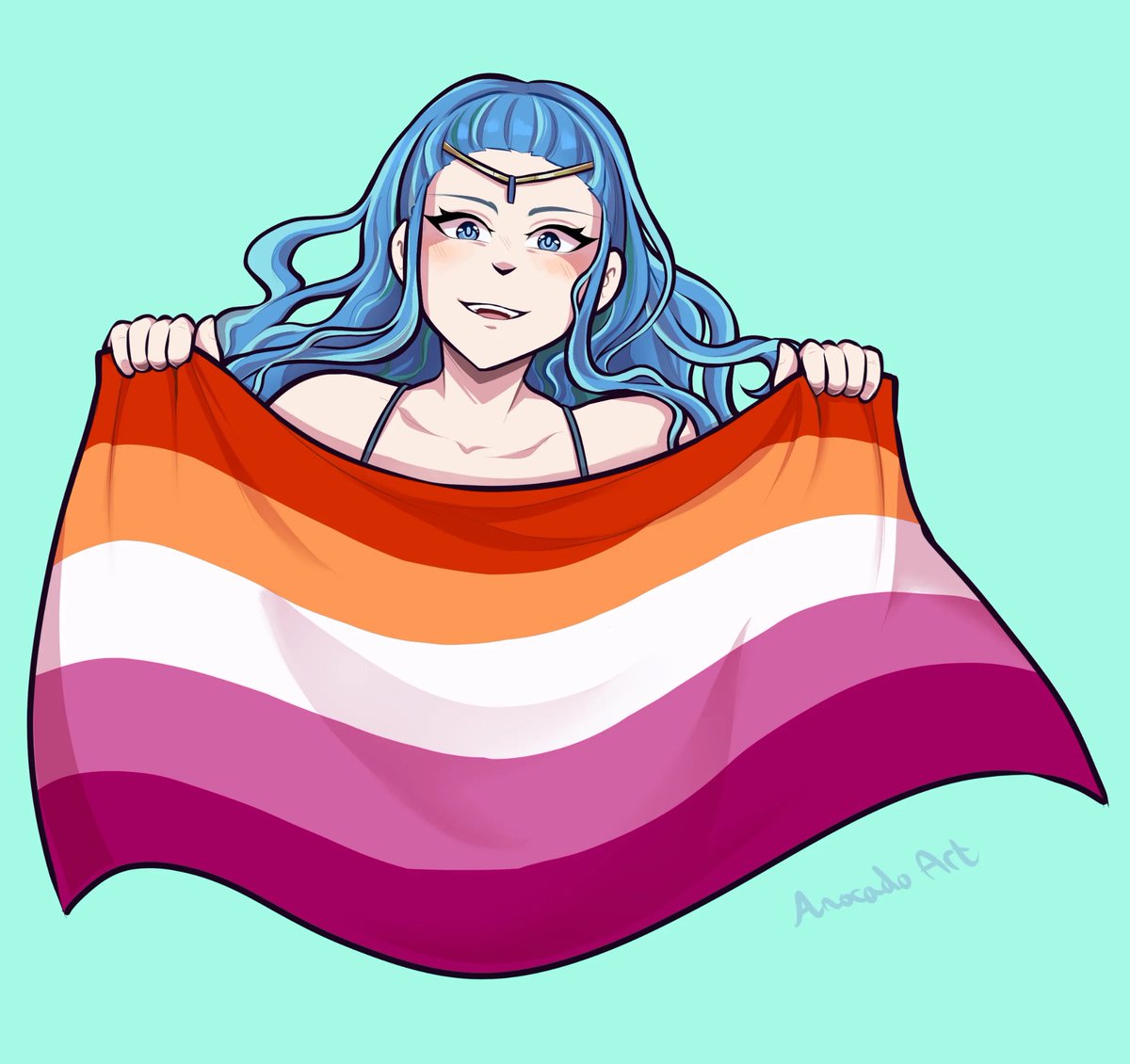 ziggypop1010's tweet photo. Nyssa- Queen Parrotfish Mermaid // Lesbian
Artwork by justanocado on Vgen
#mermaidoc #prideart #pridemonth #lesbian #mermaid https://t.co/TDzYBjPFW7