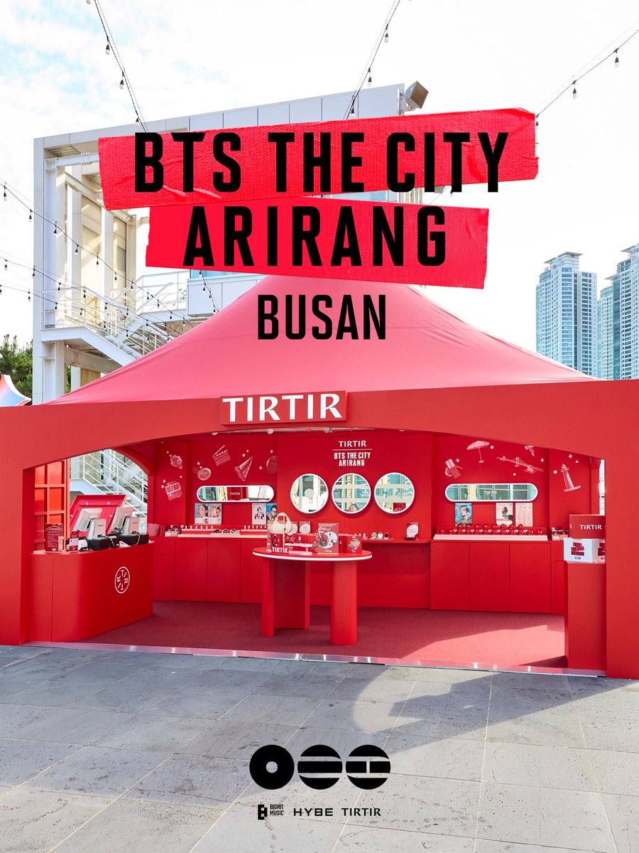 tirtir_official's tweet photo. 𝗚𝗲𝘁 𝗰𝗼𝗻𝗰𝗲𝗿𝘁-𝗿𝗲𝗮𝗱𝘆 𝘄𝗶𝘁𝗵 𝗧𝗜𝗥𝗧𝗜𝗥 𝗕𝗧𝗦 𝗧𝗛𝗘 𝗖𝗜𝗧𝗬 𝗕𝗨𝗦𝗔𝗡 𝗜𝗖𝗢𝗡𝗜𝗖 𝗥𝗘𝗗 𝗗𝗨𝗢 ❤️

BTS THE CITY BUSAN 스페셜 리미티드 에디션 
노리개 키링을 함께 담은 ICONIC RED DUO와 함께 
티르티르 콘서트 레디바에서 특별한 순간을 완성하세요✨

[𝗧𝗜𝗥𝗧𝗜𝗥 𝗖𝗢𝗡𝗖𝗘𝗥𝗧-𝗥𝗘𝗔𝗗𝗬 𝗕𝗔𝗥]

❣️𝗥𝗘𝗔𝗗𝗬 𝗪𝗜𝗧𝗛 𝗜𝗖𝗢𝗡𝗜𝗖 𝗥𝗘𝗗: BTS THE CITY와 함께하는 티르티르의 아이코닉 레드
❣️𝗙𝗜𝗡𝗗 𝗬𝗢𝗨𝗥 𝗥𝗘𝗗 𝗖𝗨𝗦𝗛𝗜𝗢𝗡: 완벽한 베이스 메이크업을 위한 
#더레드쿠션
❣️𝗖𝗢𝗡𝗖𝗘𝗥𝗧 𝗖𝗢𝗟𝗢𝗥 𝗦𝗧𝗬𝗟𝗜𝗡𝗚: 콘서트 무드를 완성하는 티르티르 컬러 메이크업
❣️ 𝗦𝗧𝗬𝗟𝗘 𝗥𝗘𝗔𝗗𝗬 𝗕𝗔𝗥: 나만의 콘서트 룩을 완성하는 셀프 스타일링 바

💳 현장 결제는 실물 카드로만 가능합니다. 
(모바일 페이 및 현금 결제 불가)

Complete your special concert moments at the 
𝗧𝗜𝗥𝗧𝗜𝗥 𝗖𝗢𝗡𝗖𝗘𝗥𝗧-𝗥𝗘𝗔𝗗𝗬 𝗕𝗔𝗥 with the ICONIC RED DUO, 
featuring the BTS THE CITY BUSAN limited-edition 
norigae keyring ✨

[𝗧𝗜𝗥𝗧𝗜𝗥 𝗖𝗢𝗡𝗖𝗘𝗥𝗧-𝗥𝗘𝗔𝗗𝗬 𝗕𝗔𝗥]

❣️𝗥𝗘𝗔𝗗𝗬 𝗪𝗜𝗧𝗛 𝗜𝗖𝗢𝗡𝗜𝗖 𝗥𝗘𝗗: The iconic Red of TIRTIR with BTS THE CITY BUSAN
❣️ 𝗙𝗜𝗡𝗗 𝗬𝗢𝗨𝗥 𝗥𝗘𝗗 𝗖𝗨𝗦𝗛𝗜𝗢𝗡: For the perfect base makeup #maskfitredcushionfoundation
❣️𝗖𝗢𝗡𝗖𝗘𝗥𝗧 𝗖𝗢𝗟𝗢𝗥 𝗦𝗧𝗬𝗟𝗜𝗡𝗚: Point Makeup for the concert mood with TIRTIR
❣️𝗦𝗧𝗬𝗟𝗘 𝗥𝗘𝗔𝗗𝗬 𝗕𝗔𝗥: Final styling zone for your own concert look! 

💳 On-site payment is available only with 𝗽𝗵𝘆𝘀𝗶𝗰𝗮𝗹 𝗰𝗿𝗲𝗱𝗶𝘁/𝗱𝗲𝗯𝗶𝘁 𝗰𝗮𝗿𝗱𝘀. (Mobile payments and cash are not accepted.) 

#ConcertReadyBar #IconicRedDuo #BTS_THECITY_ARIRANG
