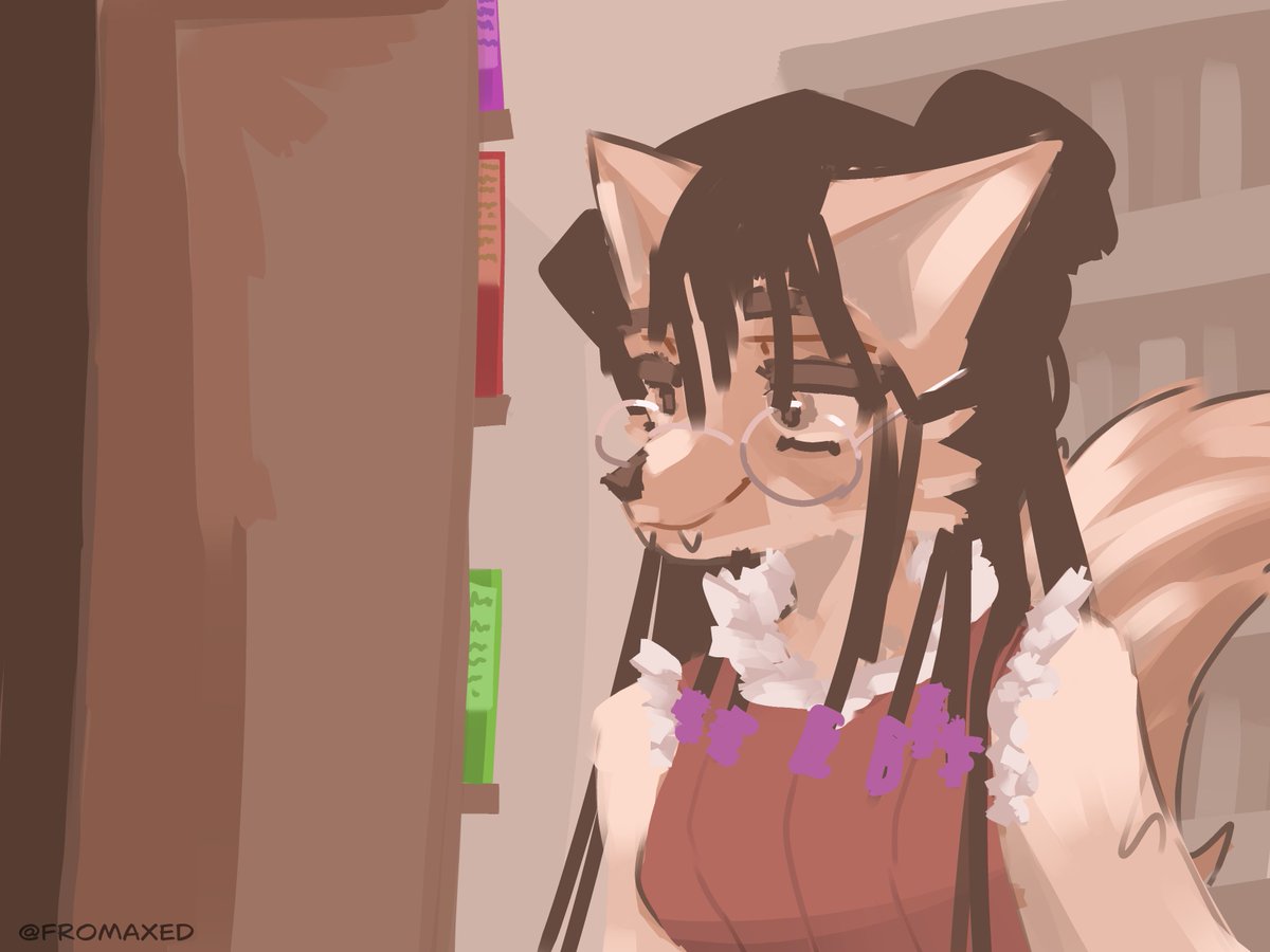 FroMaxed's tweet photo. Super Cool Reading Pun
#Furry #Art https://t.co/PBMtpAOcjk
