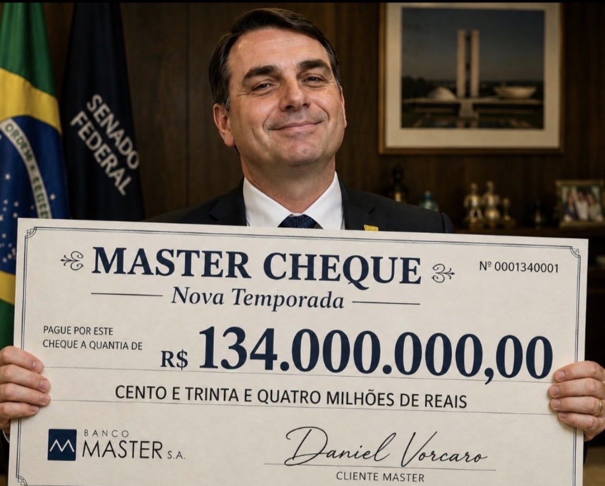 MyCheque's tweet photo. @BolsonaroSP Estão defendendo o rachadinha master! https://t.co/ciVfi3HKKE