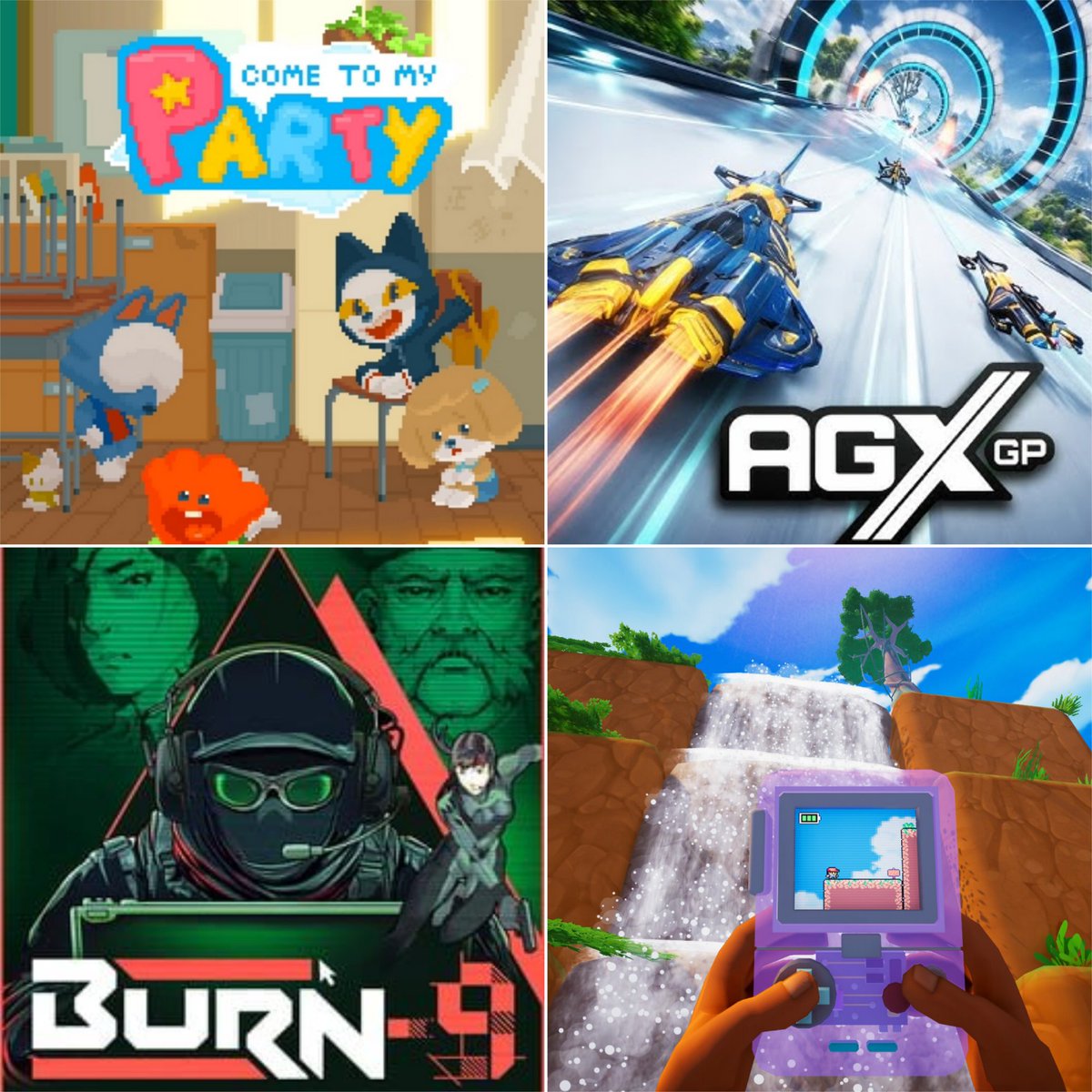 YordleScout's tweet photo. Hey there guys and gays! Here's another sneak peek at some upcoming #SteamNextFest #IndieGame gems!
We’ve already shown 4, and here are 4 more from the currently accumulated 100+ demos we’ve found so far.
This event will be stacked!
#ComeToMyParty
#AGXGP
#BURN9
#SCREENBOUND https://t.co/UhwrcZLC9Z