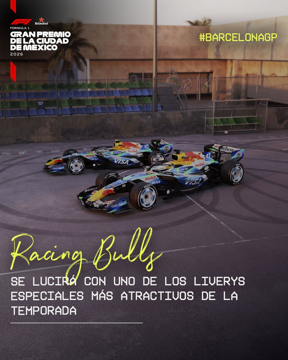 mexicogp's tweet photo. La Guía para el #BarcelonaGP. 🇪🇸

Nuevos diseños, rookies brillando y grandes expectativas para Sergio Pérez y Fernando Alonso. ¿Quién destacará este fin de semana? 🏁 

#Formula1 #F1 https://t.co/KHvUrp5rdx