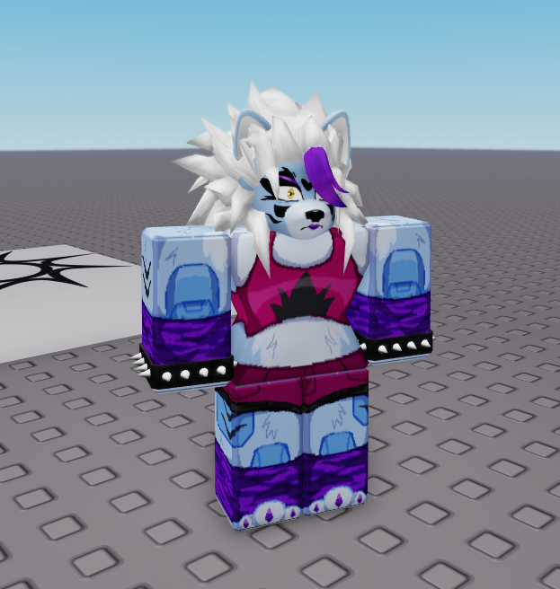 RoxyWolfsWifey's tweet photo. Made a new Roxy avatar today!! drew the face and outfit myself. I LOVE how she looks sm https://t.co/50DbOXAXgo