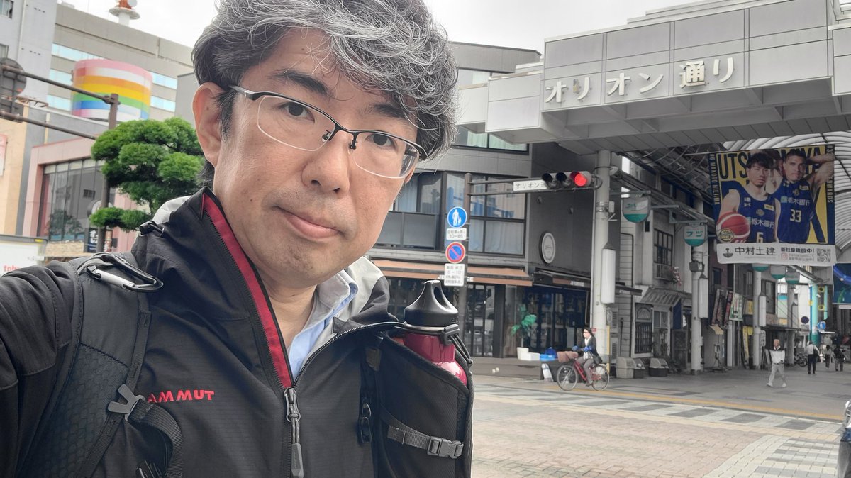 shirokawada's tweet photo. 仕事仲間を他団体さんに紹介するために栃木県に行ってきました。市街地をクマが歩き回っていたニュースが流れていたその場所も歩いたりして「こんな市街地にクマが出たんだ！」という驚きもありましたが、この地域のひきこもり支援状況もわかりとても勉強になりました。 https://t.co/uNZweveCph