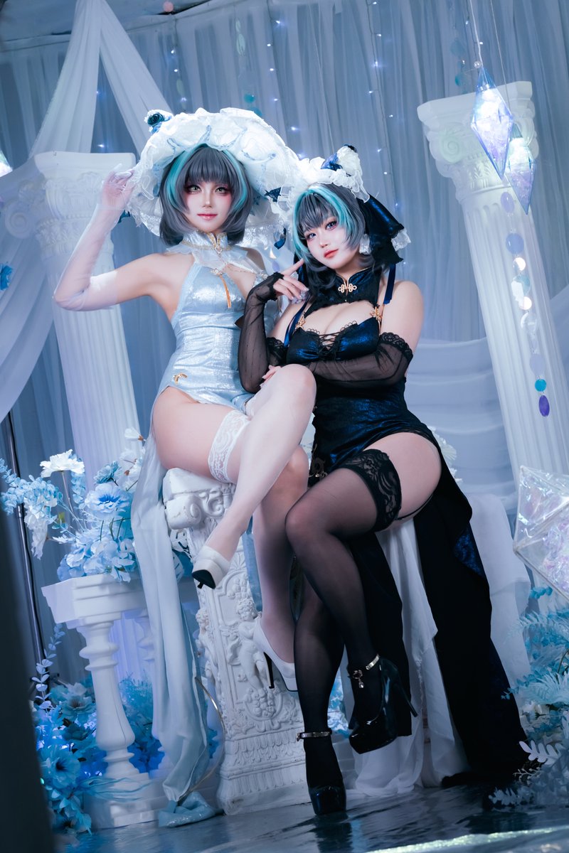 enber8960's tweet photo. '냥! 체셔의 사랑스러움이 2배!'

벽람항로 체셔

white : n버섯
black : 넴디 @codenamed_cos

p. 샐러리맨A님 @kth6076

노아스튜디오 @No_A_studio
爪爪匣子 @wanyue0524

*추가사진(블로그)*
https://t.co/iX4aiTlynk

#Cheshire #チェシャー #柴郡
#碧蓝航线 #碧藍航線 #アズールレーン
#コスプレ #cosplay #코스프레
