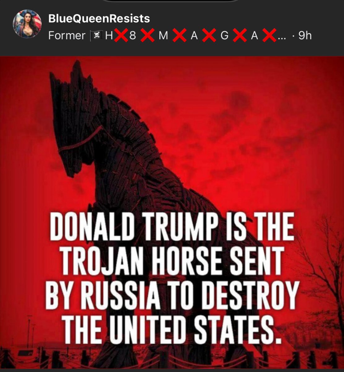 BluFnxResists's tweet photo. malware -> /măl′wâr″/
noun
harmful software that invades or corrupts your computer network. 

The goal of MALWARE is to cause havoc and steal information or resources for monetary gain or sheer sabotage intent.

Donald Trump is MALWARE.
Division &amp; hatred like a virus. 
1/5 https://t.co/hNH7FyaJYZ