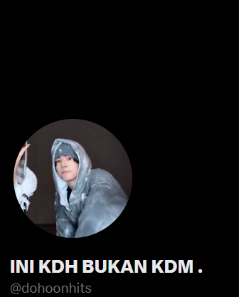 INI KDH BUKAN KDM . tweet media
