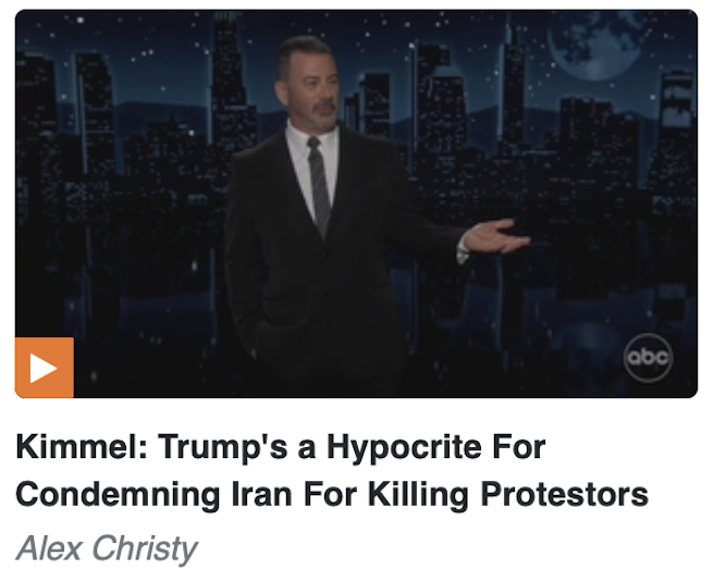 ConWebWatch's tweet photo. .@theMRC  @newsbusters comedy cop @alexchristy17 continued to bash @jimmykimmel -- even trying to insist that Trump is not trying to kill protesters by dubiously invoking Renee Good and Alex Pretti.
https://t.co/CBsPzdVAWq https://t.co/NP7OrtRghe