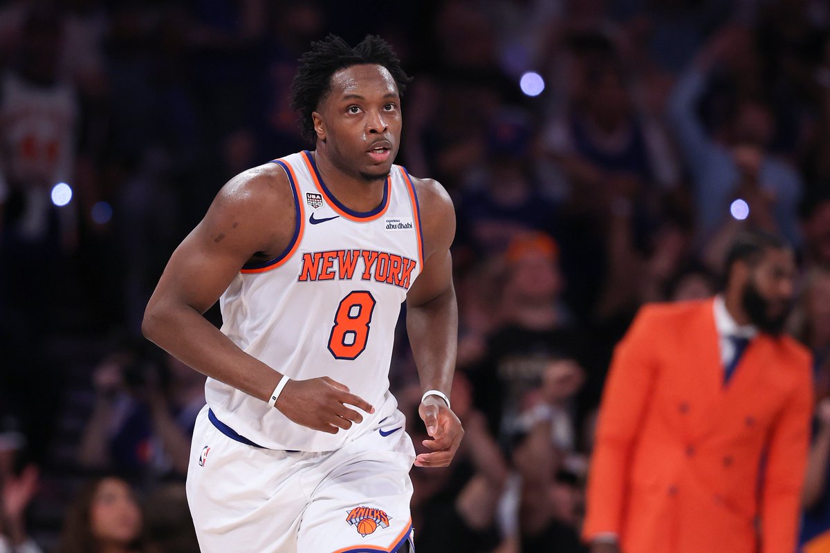FanDuel's tweet photo. True or False? ✍️

If the Knicks win, OG Anunoby should win Finals MVP. https://t.co/YujOFXDyyT