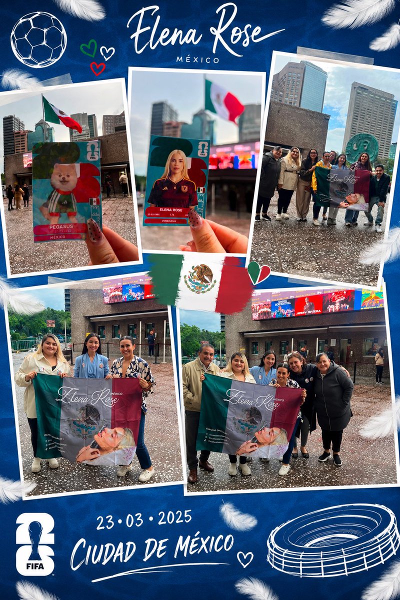 elenarosemxfc's tweet photo. Los guerreros de la luz presentes en el #CountdownConcert para ver a @soyelenarose
Que hermoso tenerte en casa
#worldcup2026 #elenarose #guerrerosdelaluz https://t.co/qwNh3psQzB