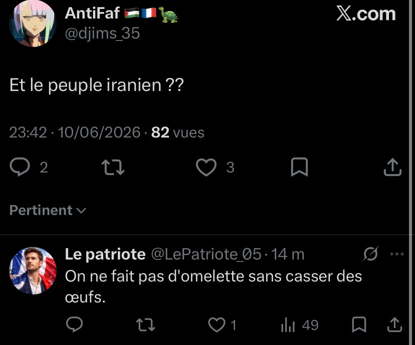 Nezzahed2's tweet photo. Quoi ? https://t.co/mPnIoUWMEJ