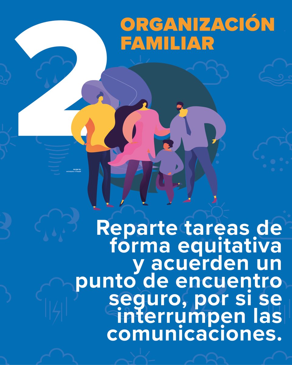 PNUDLAC's tweet photo. 🌀 🏚️ ¿Cómo prepararse antes de que llegue la tormenta?
🏠 Anticipación: refuerza tu vivienda y servicios básicos
👨👩👧 Organización: roles claros en familia
📋 Planificación: rutas de evacuación
📡 Información: sigue canales oficiales
Más 🔗 https://t.co/ETaueUWb55 https://t.co/9F19eNbASX