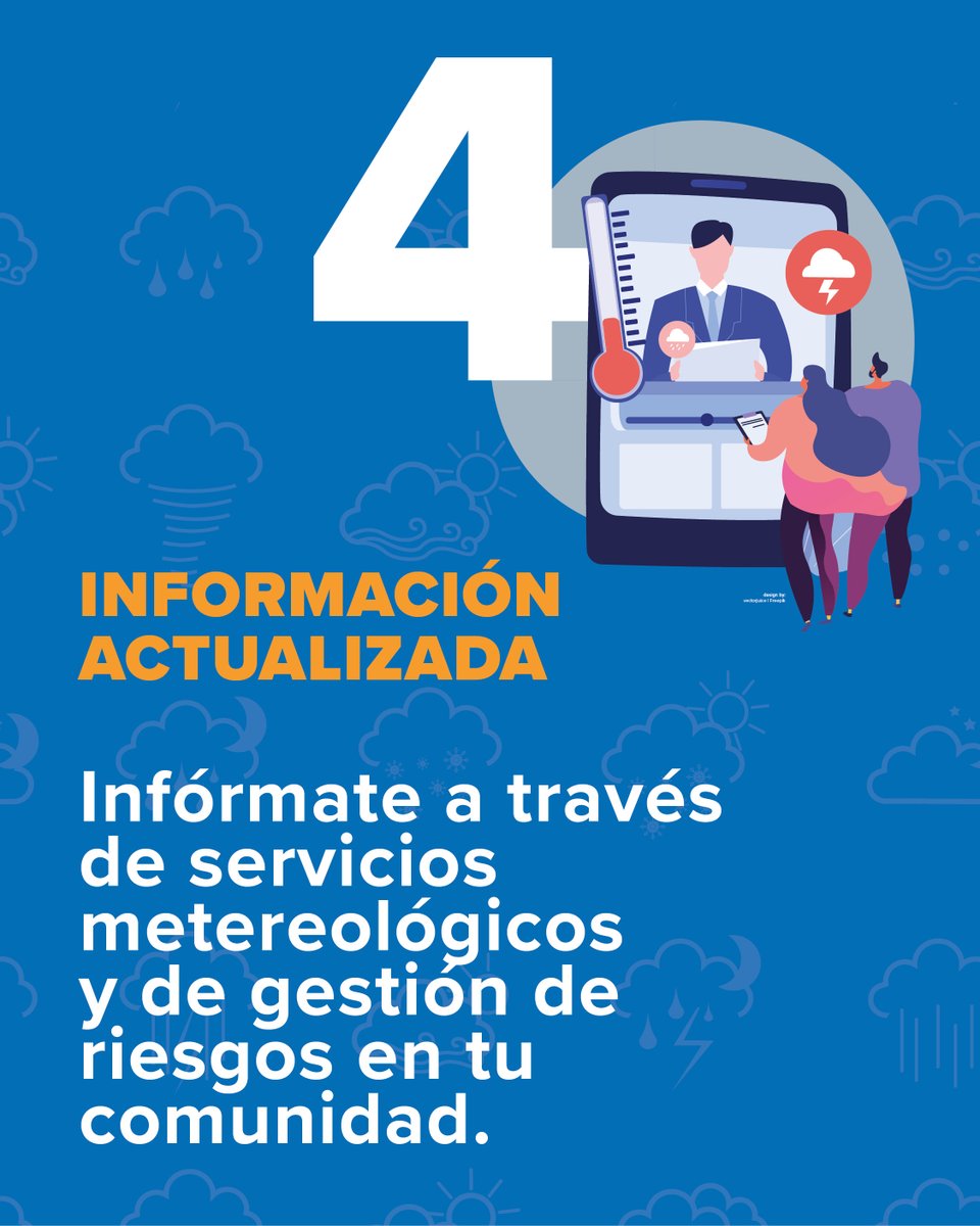 PNUDLAC's tweet photo. 🌀 🏚️ ¿Cómo prepararse antes de que llegue la tormenta?
🏠 Anticipación: refuerza tu vivienda y servicios básicos
👨👩👧 Organización: roles claros en familia
📋 Planificación: rutas de evacuación
📡 Información: sigue canales oficiales
Más 🔗 https://t.co/ETaueUWb55 https://t.co/9F19eNbASX