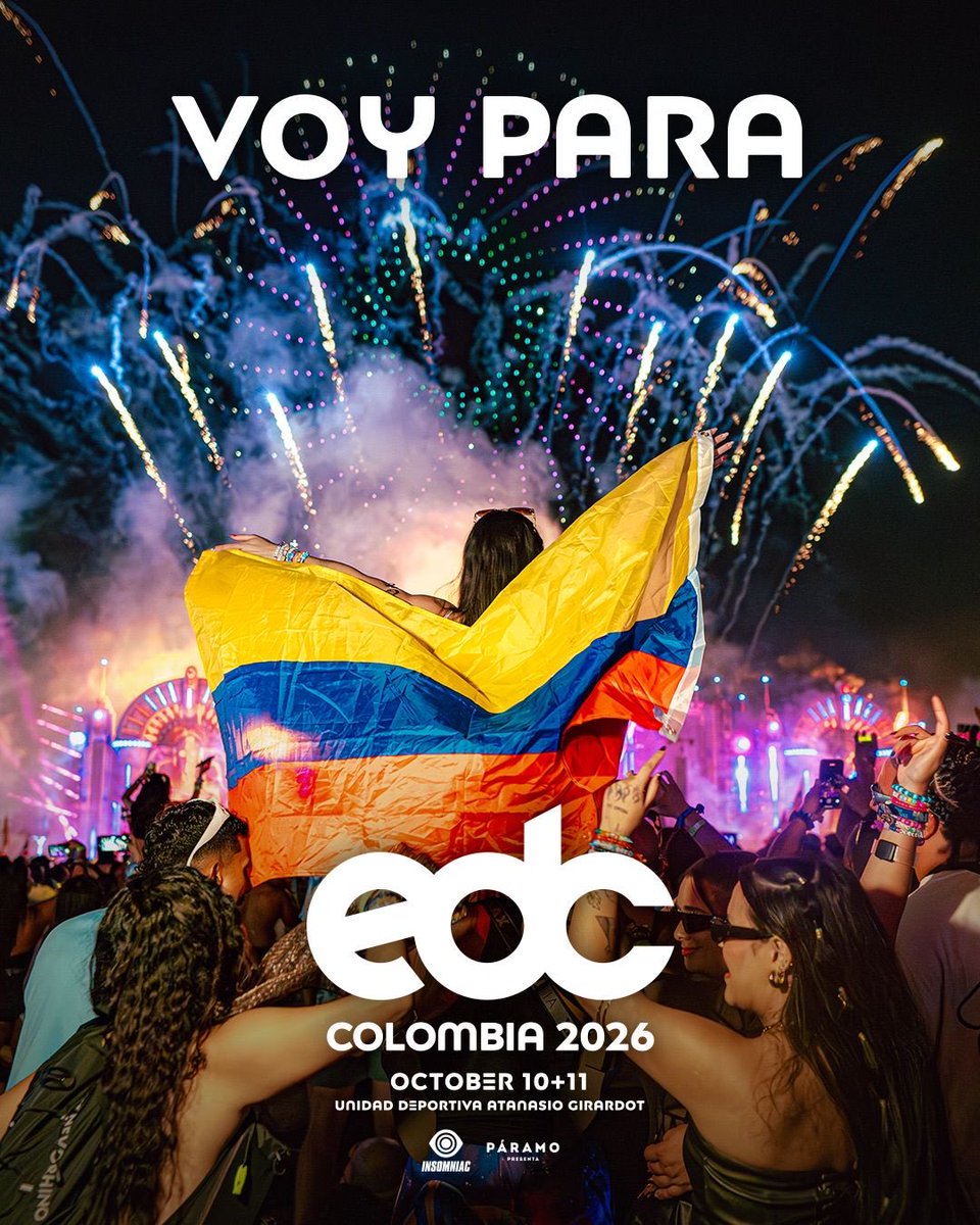 FicoGutierrez's tweet photo. Medellín es sede de grandes eventos💥.
¡Qué buena noticia para nuestra ciudad! Este 10 y 11 de octubre recibiremos EDC, uno de los festivales de música electrónica más importantes del mundo.

Más de 120 mil visitantes llegarán a Medellín, impulsando el turismo, generando empleo y moviendo nuestra economía.

Seguimos demostrando que en Medellín pasan cosas grandes y que somos un destino que el mundo quiere visitar.
